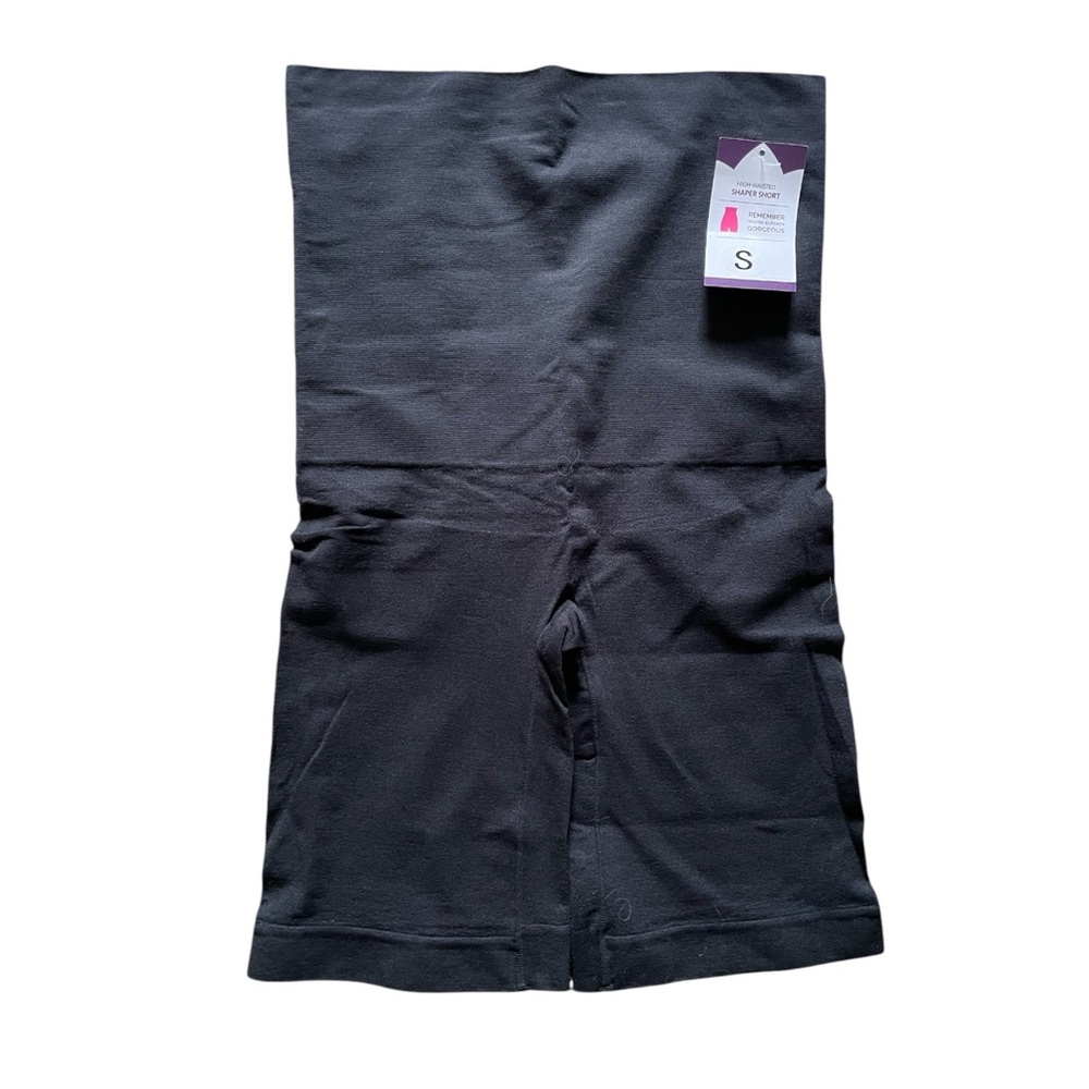 NEW! Empetua by Shapermint Black High Waisted Shaping Shorts-Small